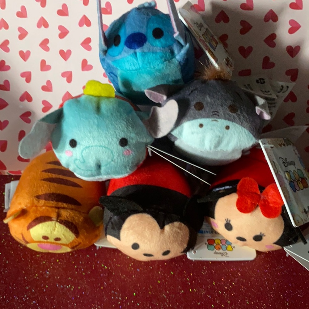 Mini tsum tsum 6 pc